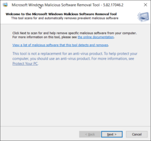 Microsoft Malicious Software Removal Tool 5.116 instal the new version for windows